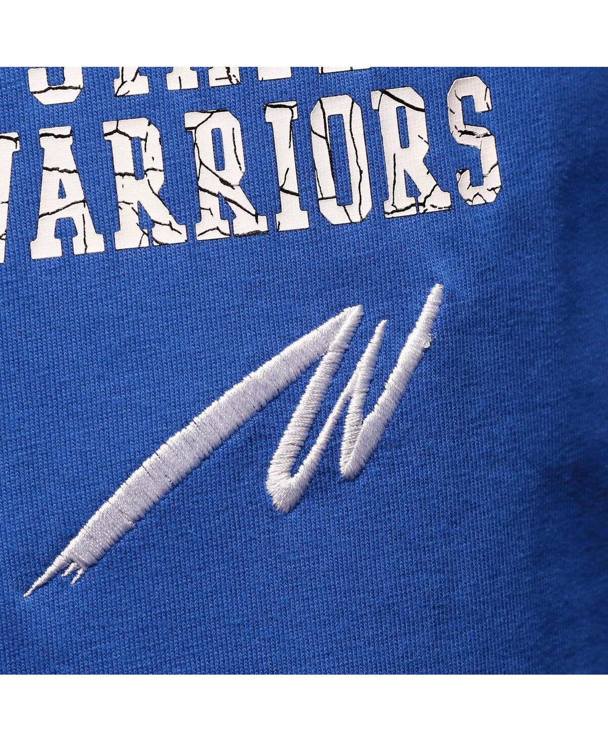Men's NikeGold State Warriors 2021/22 Classic Edition Warriors Origins Courtside T-shirt - Royal