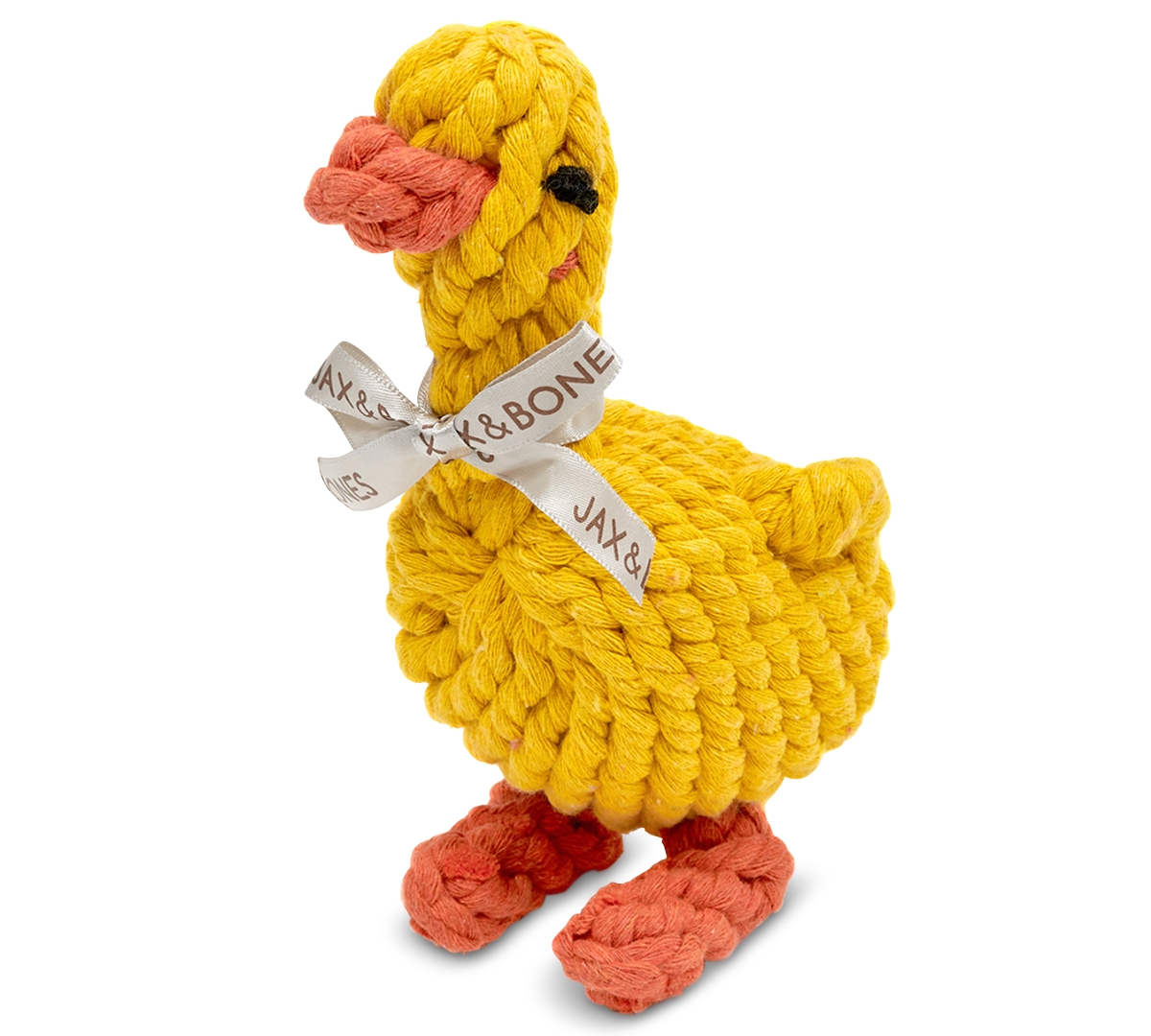 Duck Rope Dog Toy - Yellow