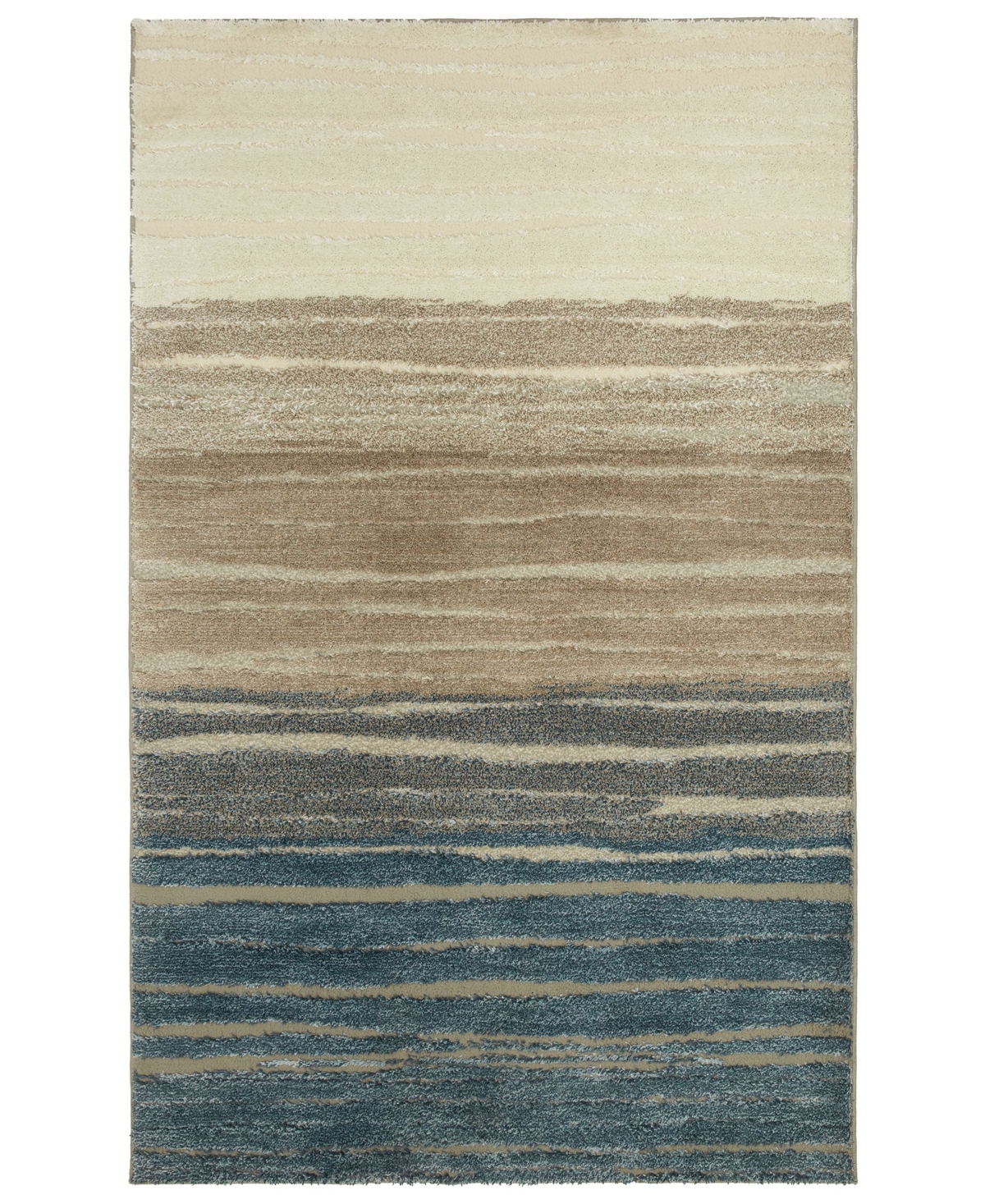 Mohawk Nomad Pagosa 5' X 8' Area Rug In Blue