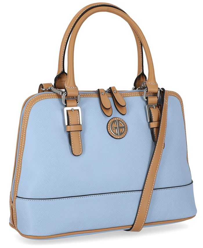 Giani Bernini Saffiano Dome Satchel, Created for Macy's - Macy's