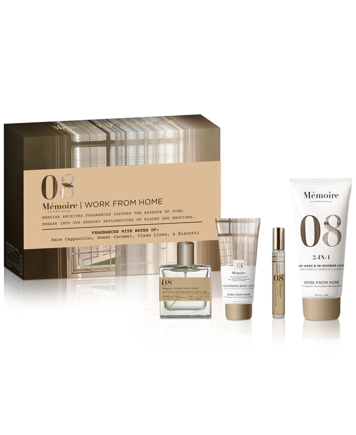 Memoire Archives 4-pc. Work From Home Fragrance Gift Set
