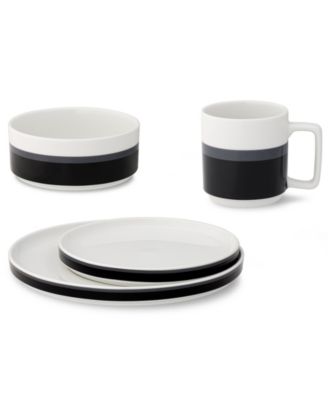 ColorStax Stripe Place Setting, 4 Piece