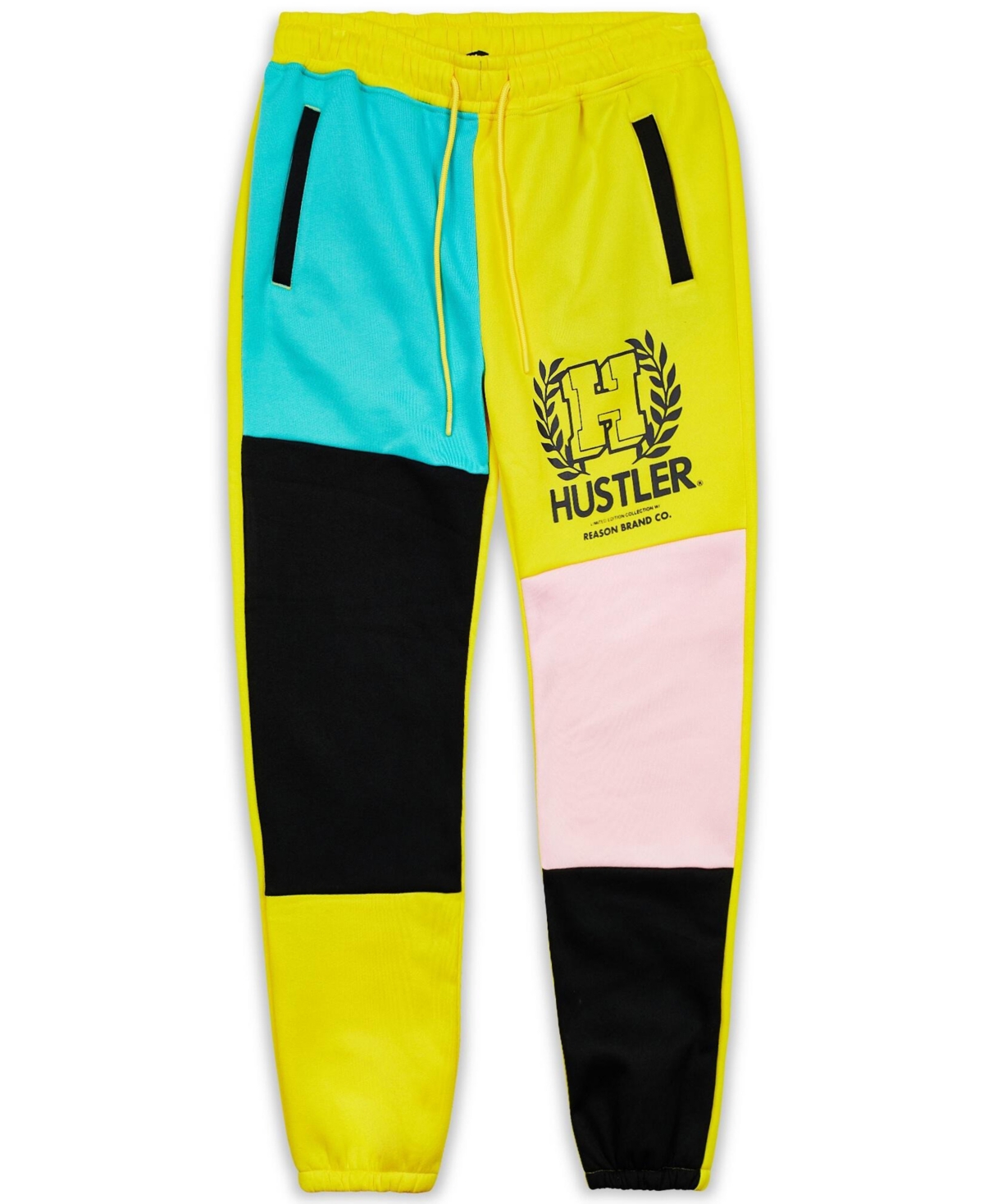 Men's Hustler Emblem Jogger Pants - Multi