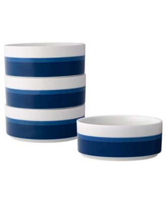 ColorStax Stripe Cereal Bowls, Set of 4