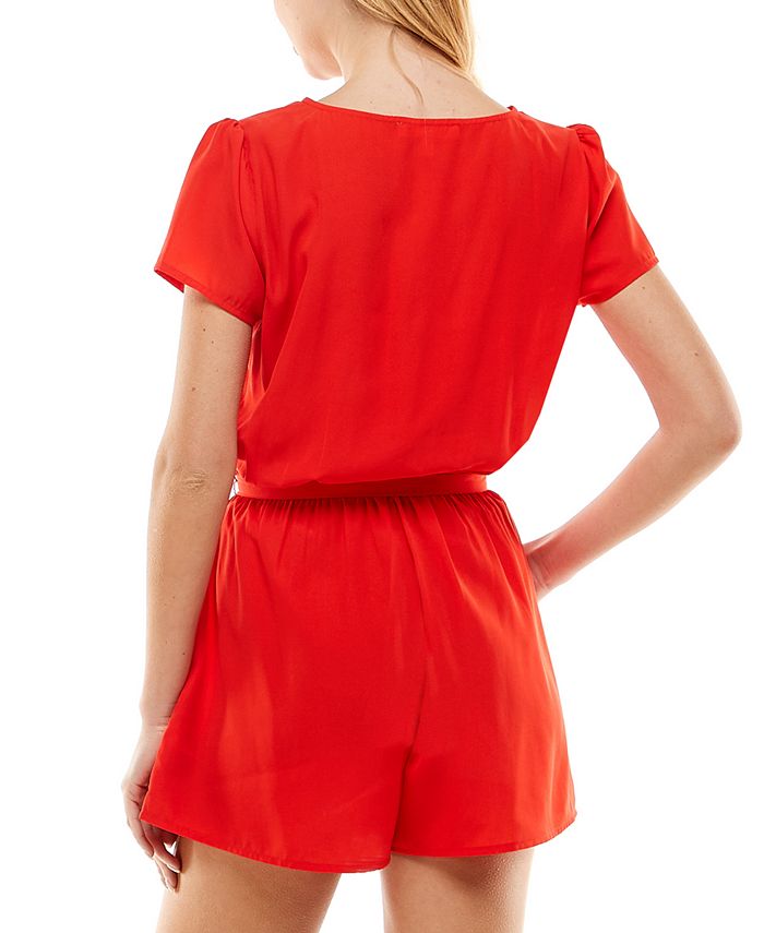 Bebop Juniors' CapSleeve Romper Macy's