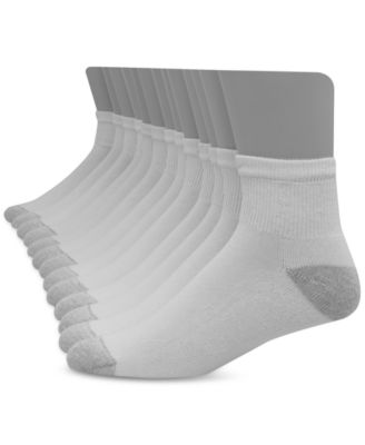 Hanes - Men's 12Pk. Ultimate Ankle Socks