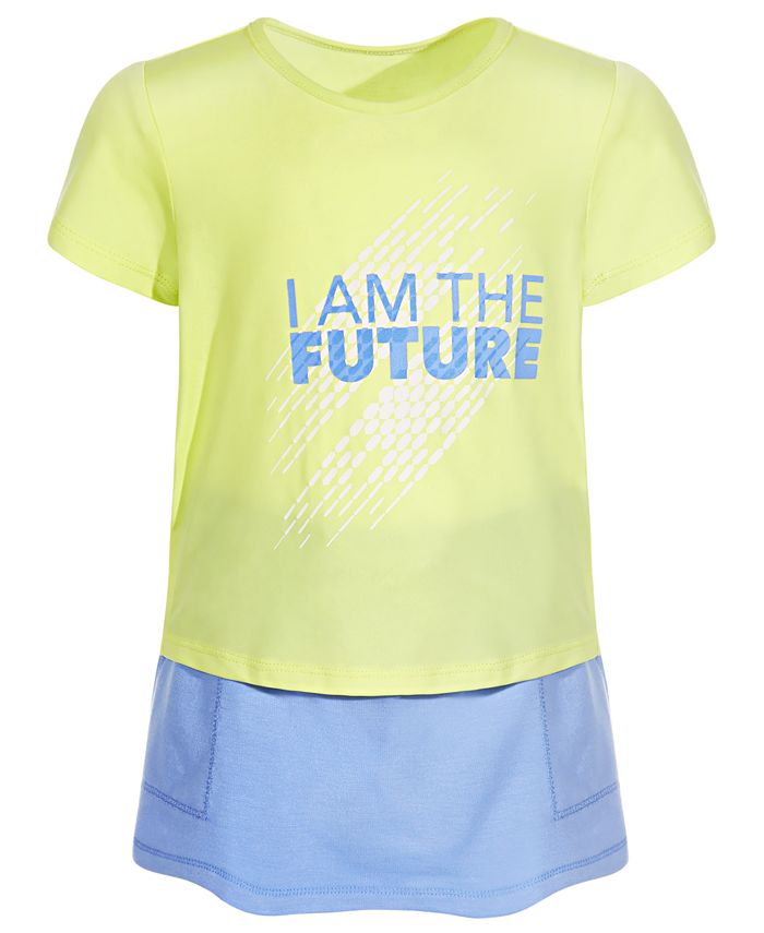 ID Ideology Toddler & Little Girls 2-Pc. I am the Future Top
