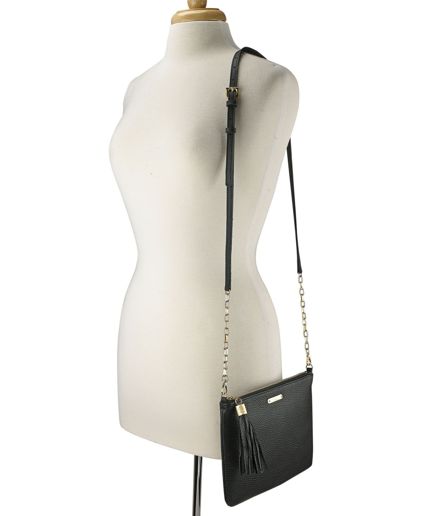Женская сумка GiGi New York Chelsea Crossbody, цвет: Чёрный — фото 3