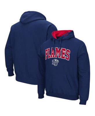 Men's Liberty Flames Arch and Logo Pullover Hoodie