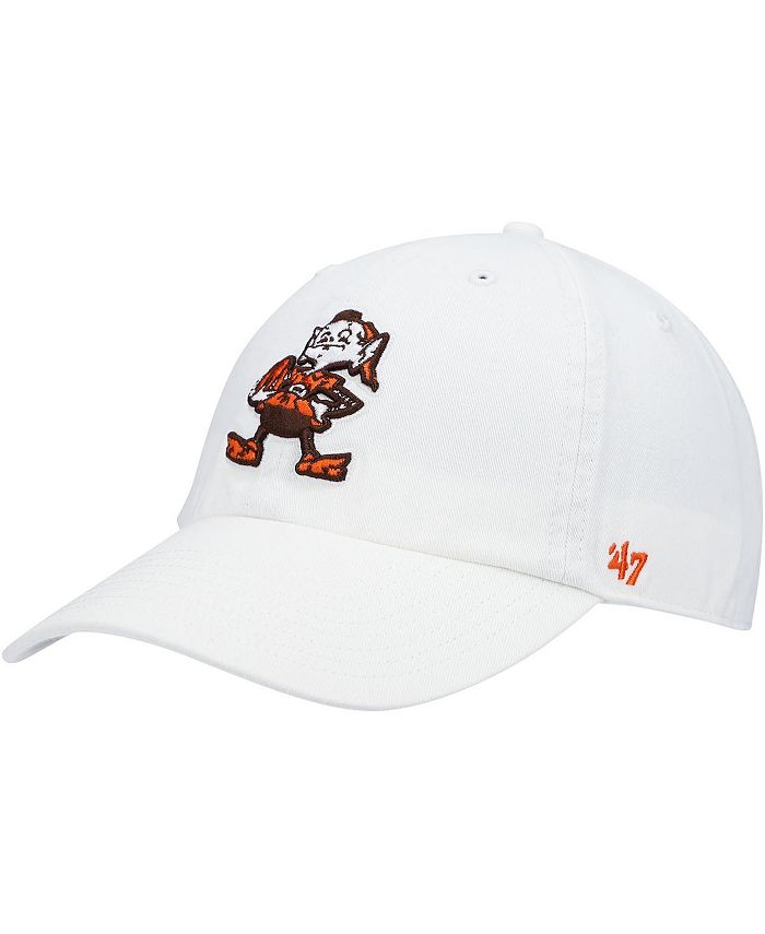 47 Brand Men's '47 White Cleveland Browns Clean Up Legacy