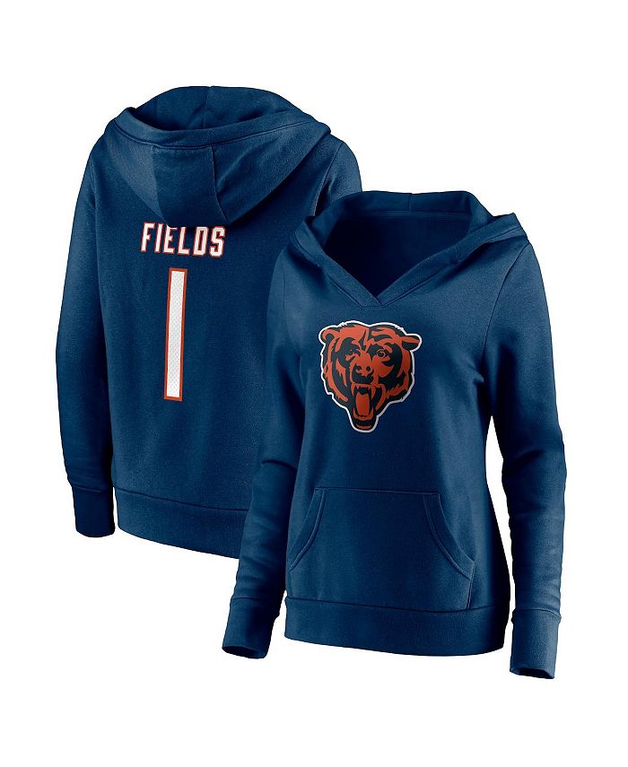 Fanatics Women's Branded Justin Fields Navy Chicago Bears Player Icon