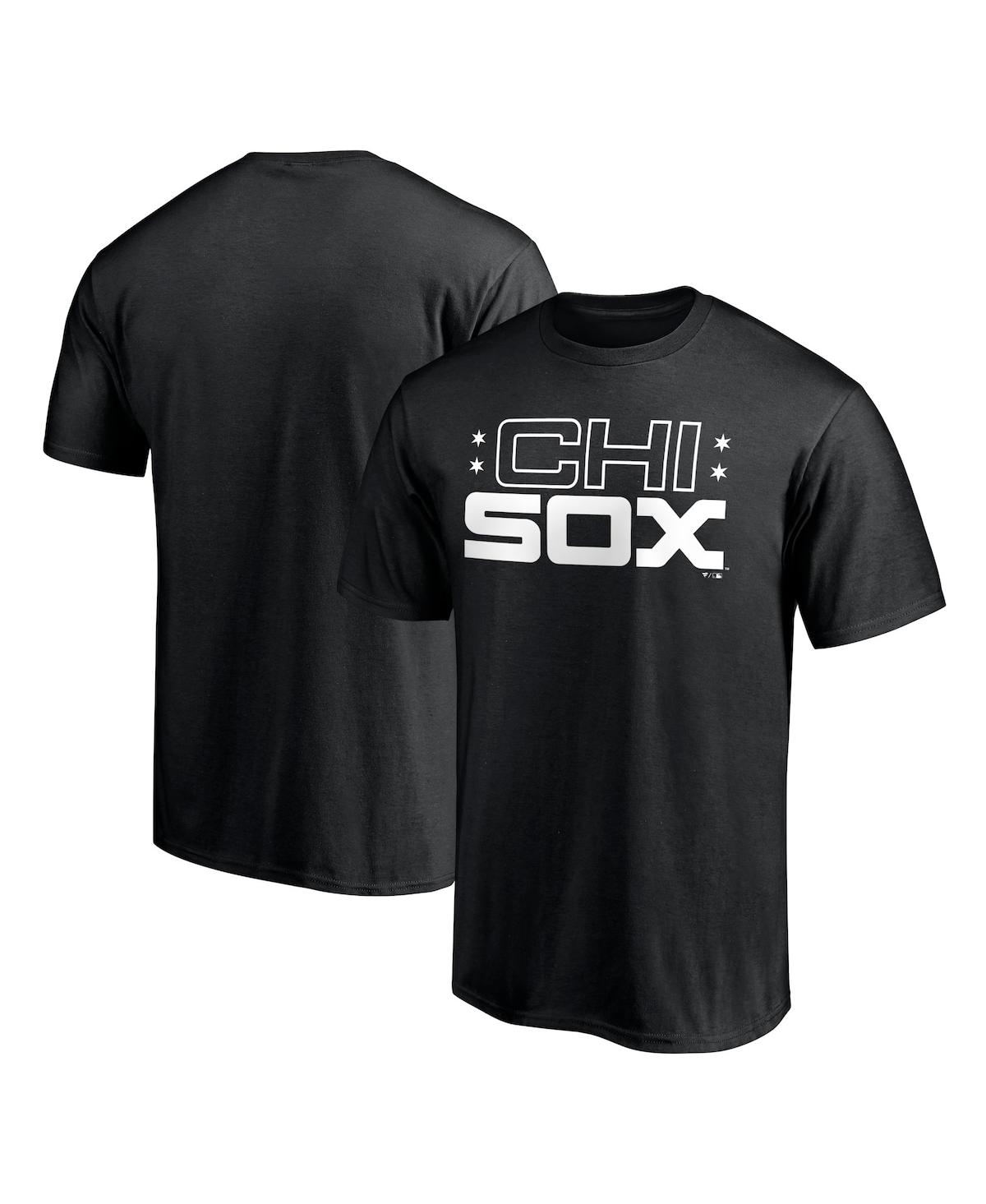 Men's Fanatics Black Chicago White Sox Chi Sox Hometown Collection T-shirt - Black