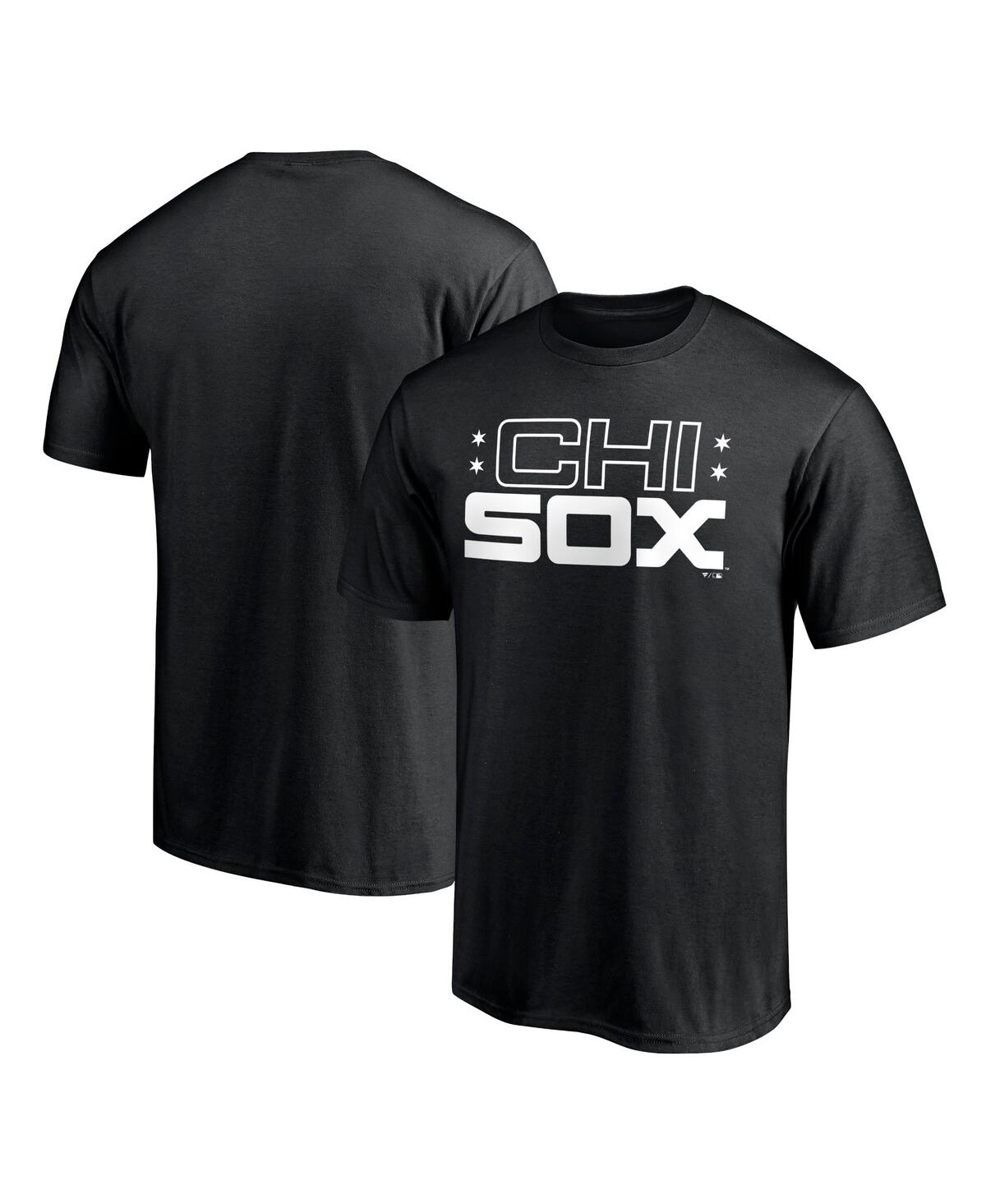 Men's FanaticsChicago White Sox Chi Sox Hometown Collection T-shirt - Black