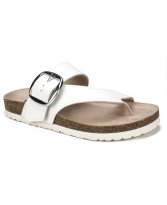 White Mountain Harley Women's Footbed Sandals - Macy's