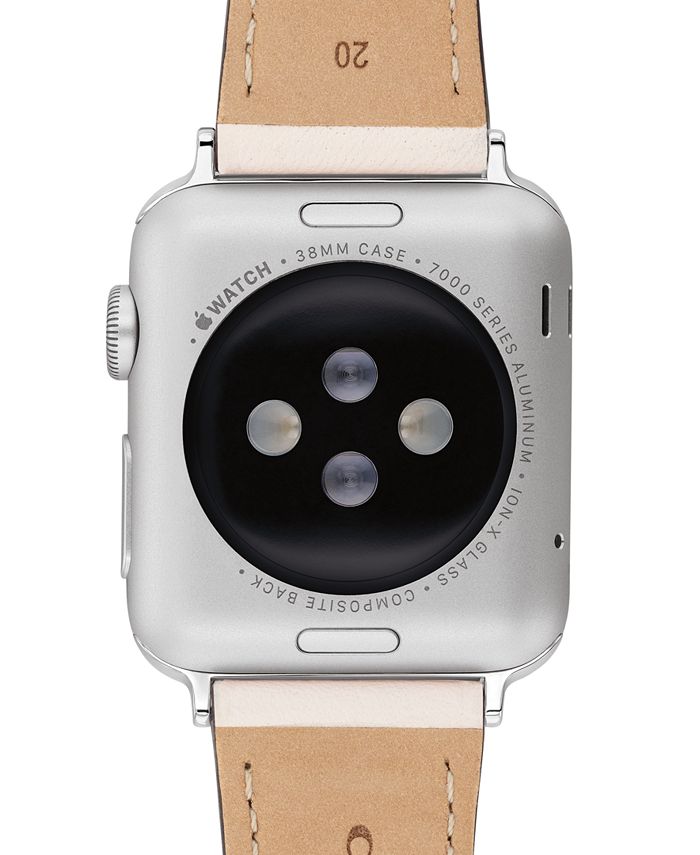 COACH Chalk Floral Leather Apple Watch Band 38/41mm Macy's