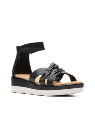 Clarks Women's Collection Clara Rae Wedge Sandal & Reviews - Sandals ...