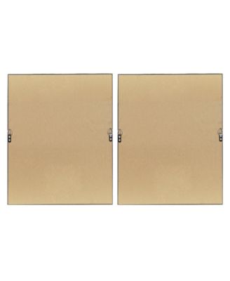 Moving Midas Abstract Foil Framed Canvas Set, 2 Piece