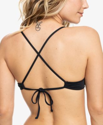 Juniors' Beach Classics Athletic Triangle Bikini Top