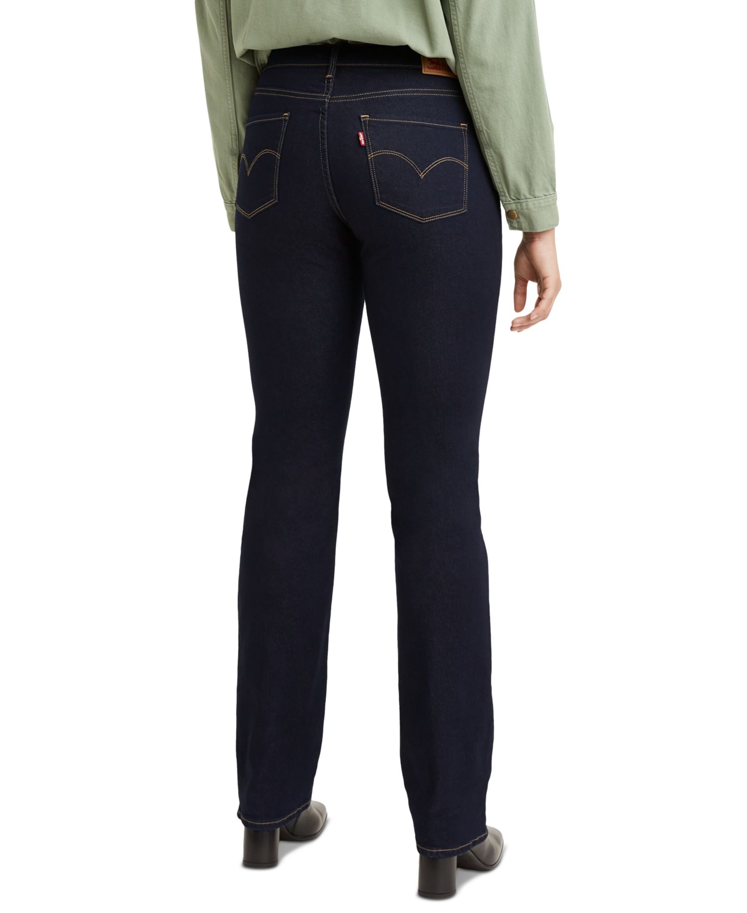 314 Shaping Straight Leg Jeans in Long Length 34"
