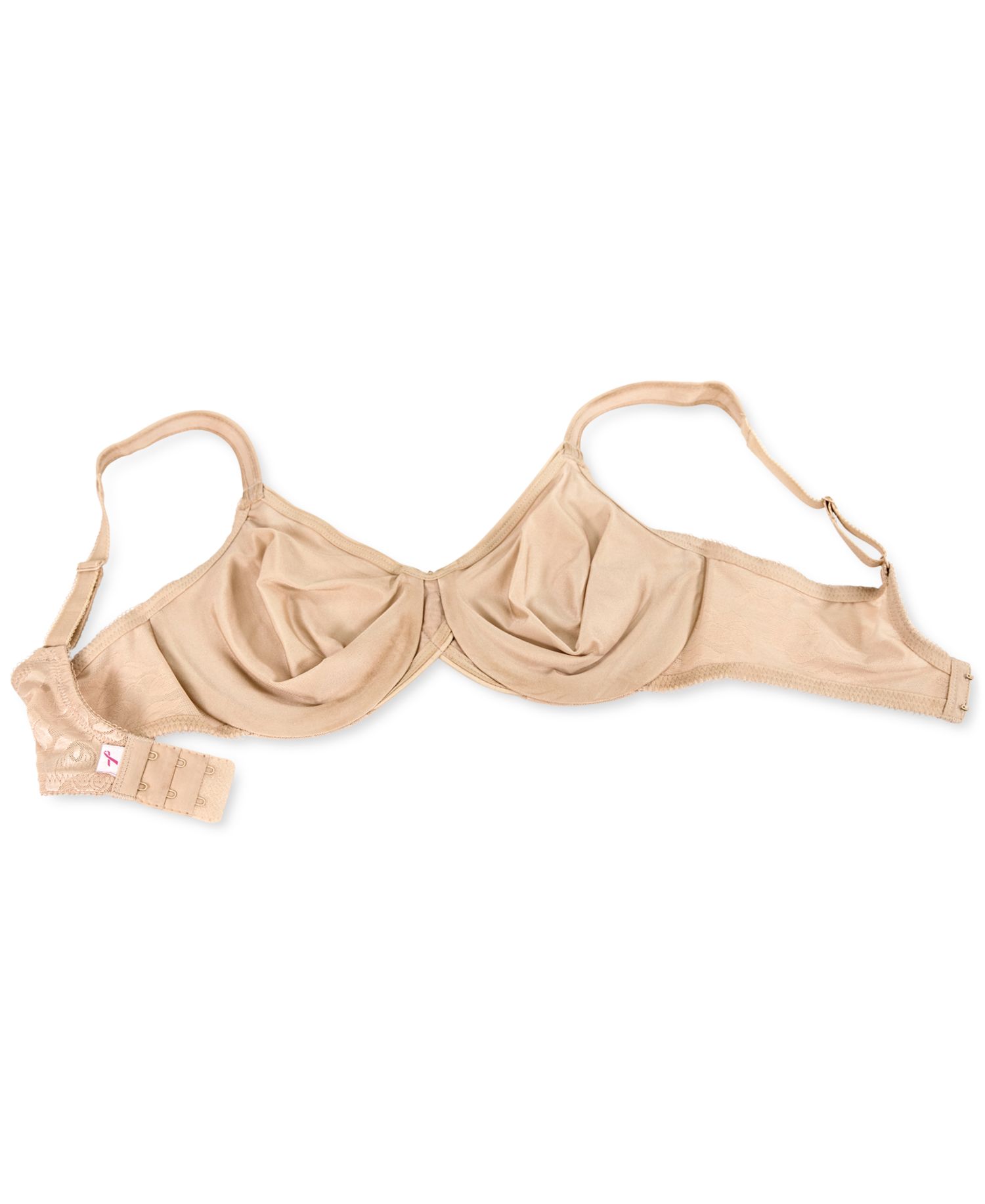 Women's Awareness Full Figure Seamless Underwire Bra 85567, Up To I Cup