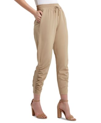 H Halston - Ruched Jogger Pants