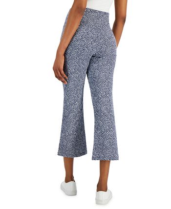 Style & Co Petite High Rise Cropped Flare Leggings, Created for Macy's -  Macy's