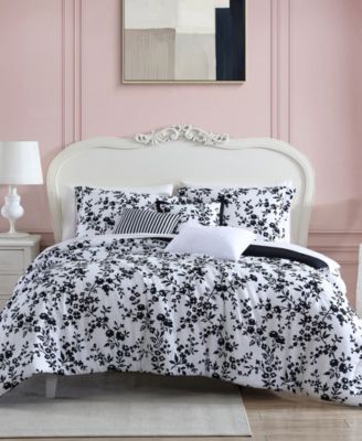 Betsey Johnson Pretty Floral 5 Piece Comforter Bonus Set, Twin - Macy's