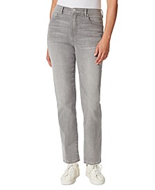 Women's Amanda Classic Straight Jeans, in Regular, Short & Petite Sizes 