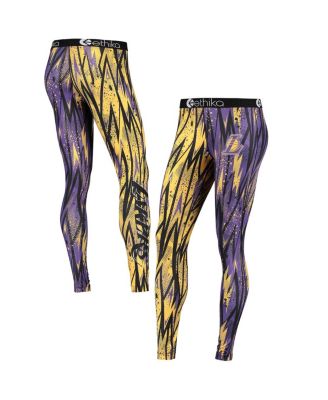 Women s Ethika Purple Gold Los Angeles Lakers Classic Leggings Macy s