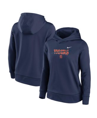 Nike Women's Detroit Tigers Club Pullover Hoodie - Macy's