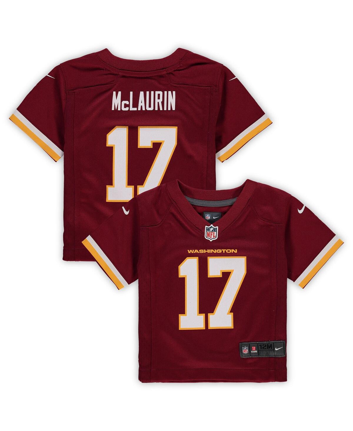 Boys and Girls Infant Nike Terry Mclaurin Burgundy Washington Football Team Game Jersey