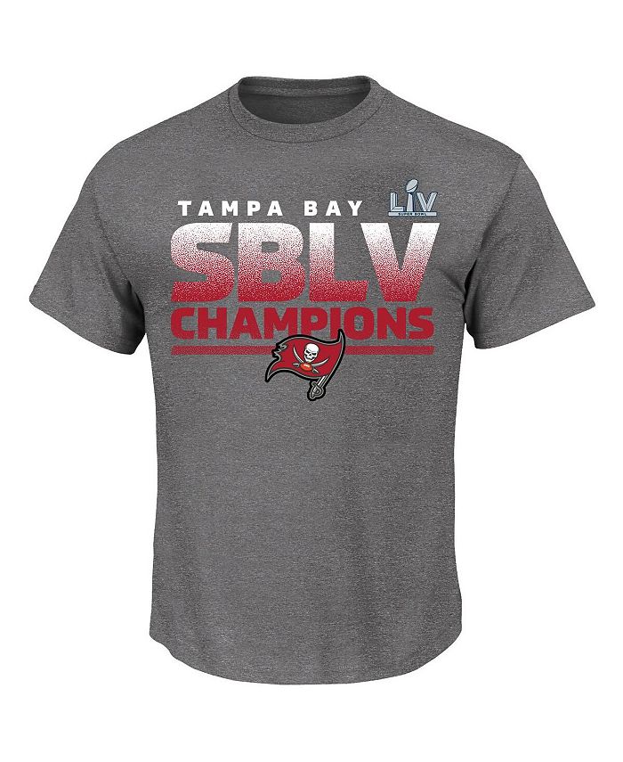 Men's Fanatics Branded Red Tampa Bay Buccaneers Super Bowl LV