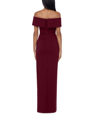 Платье XSCAPE с открытыми плечами