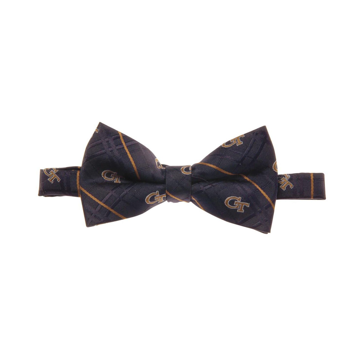 Men's Navy GA Tech Yellow Jackets Oxford Bow Tie