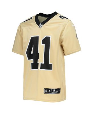 Big Boys Alvin Kamara Gold New Orleans Saints Inverted Team Game Jersey