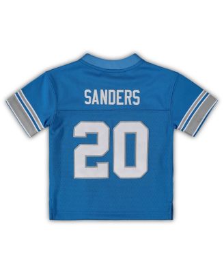 Infant Boys and Girls Barry Sanders Blue Detroit Lions 1996 Retired Legacy Jersey