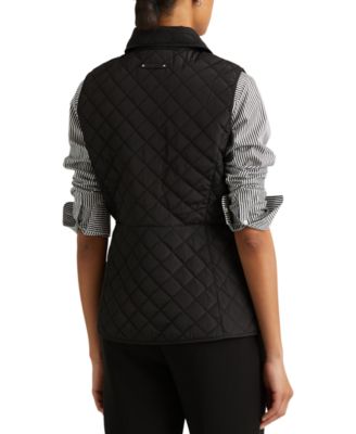 ralph lauren quilted vest women's