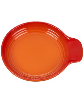 6" Enameled Signature Stoneware Spoon Rest