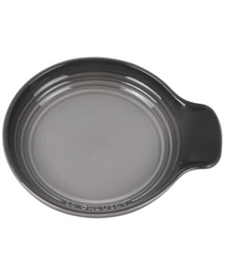 6" Enameled Signature Stoneware Spoon Rest