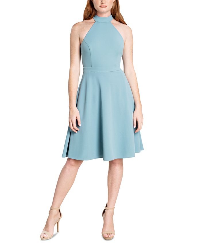 Dress the cheap population blue dress