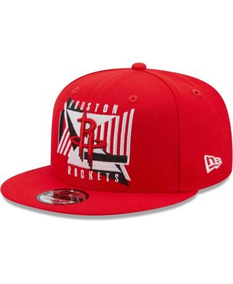 Men's New Era Red Houston Rockets Shapes 9Fifty Snapback Hat - Macy's