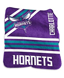 Charlotte Hornets 50" x 60" Plush Raschel Throw Blanket