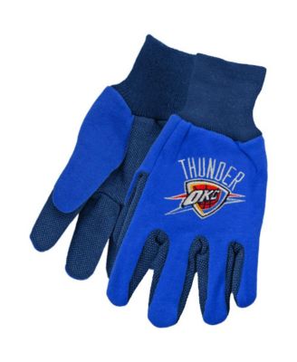 Mens and Womens WinCraft Oklahoma City Thunder Two-Tone Utility Gloves - Royal Blue-Navy Blue 2990₽