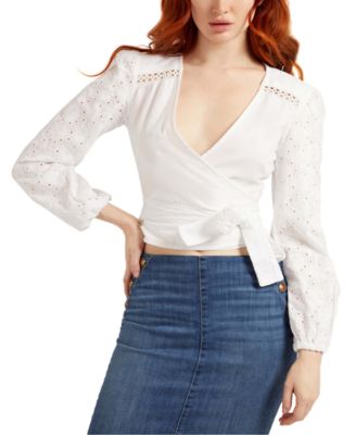 guess wrap top