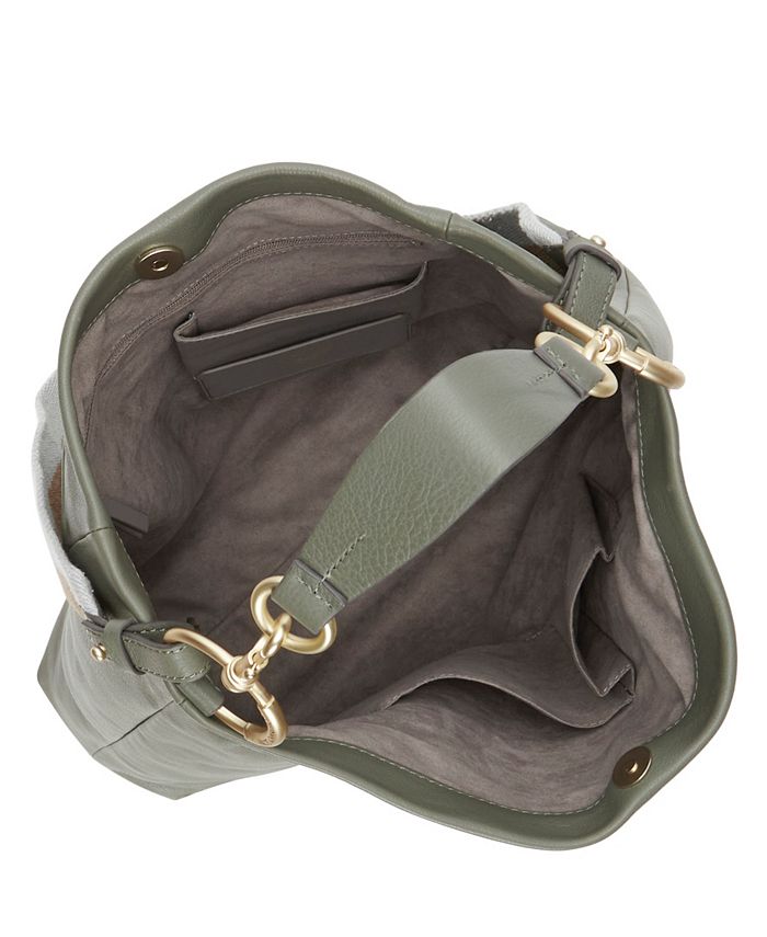 Vince Camuto Women's Gordi Crossbody Handbag - Faux Leather With Heritage Crest & Magnetic Closure