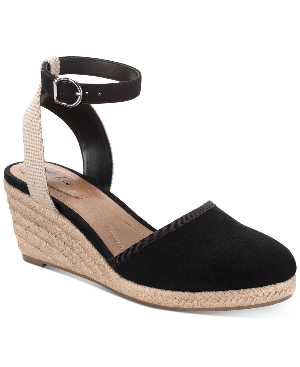Style & co mailena wedge espadrille sandals sales
