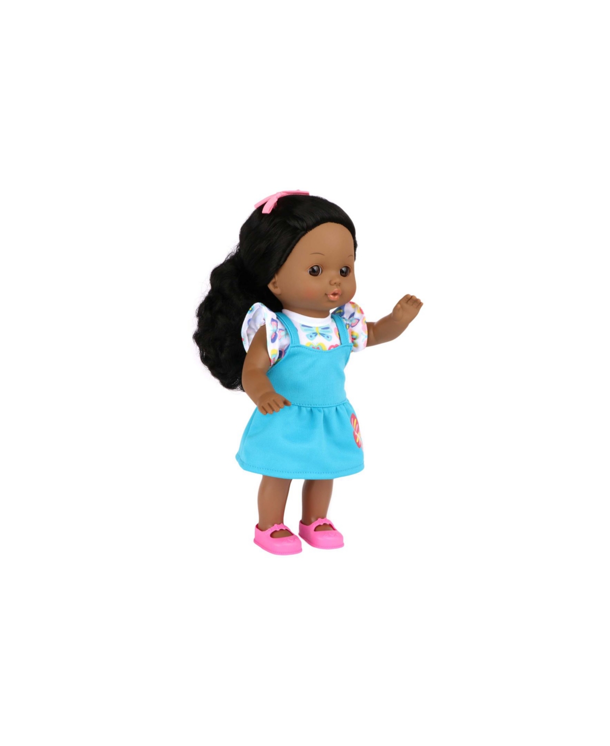 Dream Collection Toy Baby Doll Hair Play Set African American in Gift Box, 12 Piece