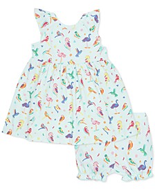 Baby Girls 2-Pc. Dress & Bloomers Set 