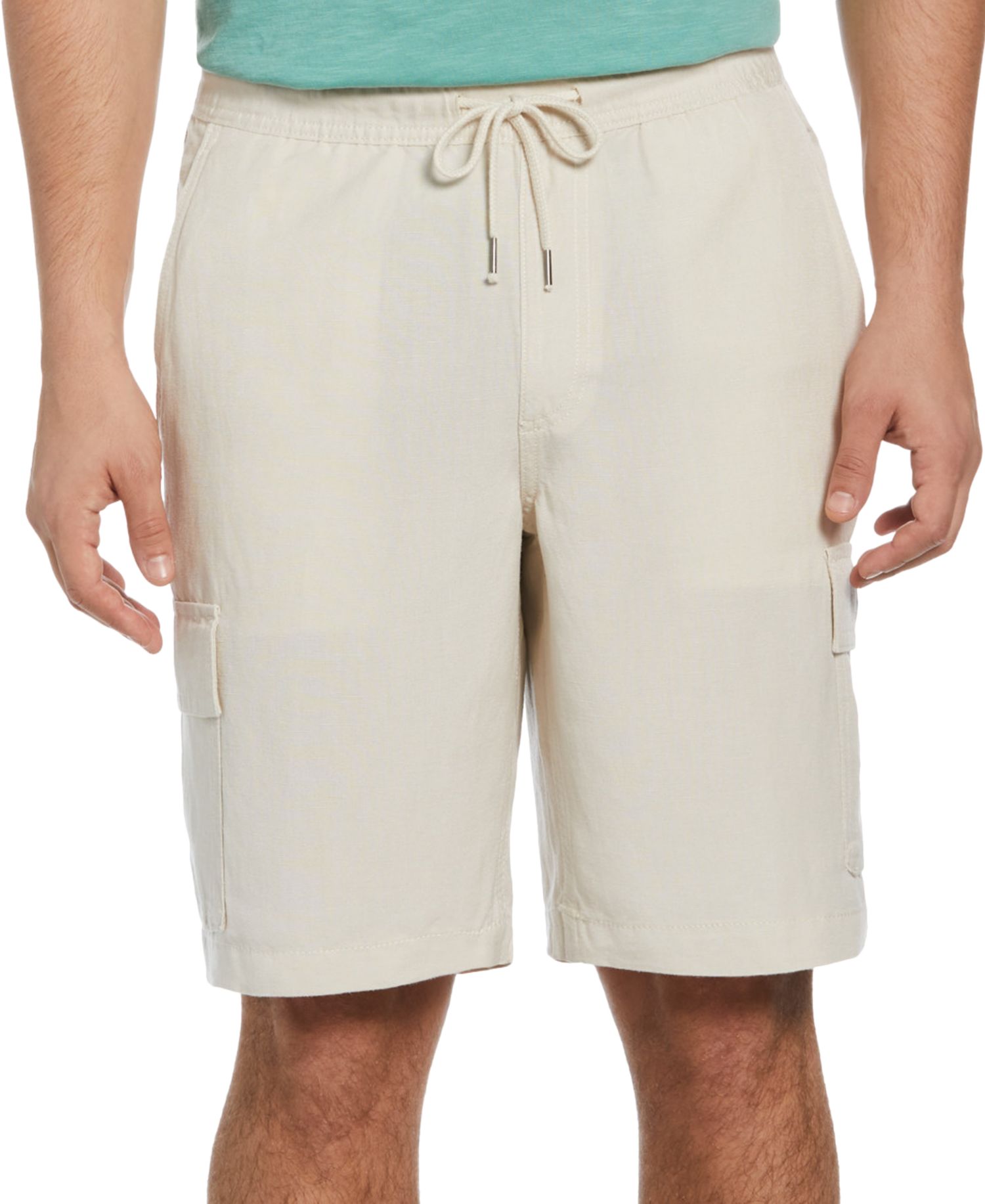 Men's Linen Blend Pull-On Cargo Short