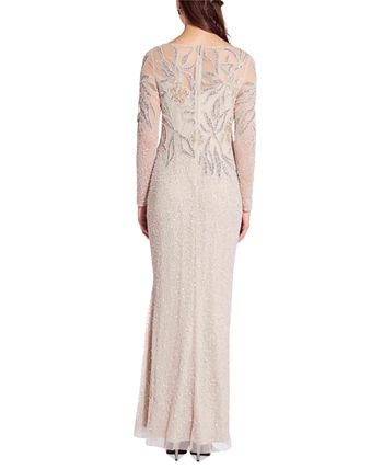 Adrianna Papell - Embellished Illusion Gown